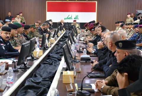 االشمري يترأس مؤتمرًا في قيادة عمليات كربلاء للاطلاع على خطة زيارة الاربعين