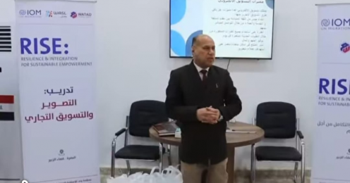   قائمقامية قضاء الزبير  تتفق مع منظمات دولية لتدريب وتطوير 