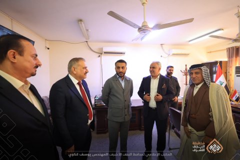 محافظ النجف يؤكد أهمية التكامل الحكومي لخدمة شريحة السجناء السياسيين في المحافظة 