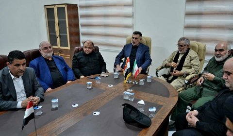 محافظ البصرة يبحث مع نائب وزير الداخلية الإيراني اليات استقبال زوار أربعينية الإمام الحسين (ع) عبر منفذ الشلامجة الحدودي
