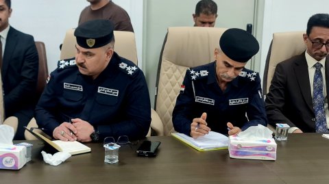 مدير دفاع مدني البصرة يدعو أصحاب المواكب الحسينية  الى توفير مطافئ الحريق داخل مواكب الخدمة