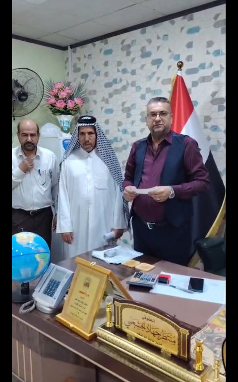 فرع النجف لتجارة الحبوب يباشر بتوزيع صكوك مستحقات الفلاحين والمزارعين لموسم الحنطة 2026