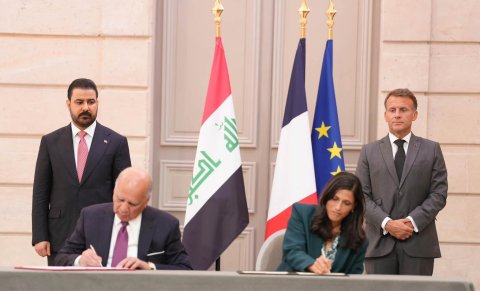 توقيع 6 مذكرات تفاهم مشتركة بين العراق وفرنسا