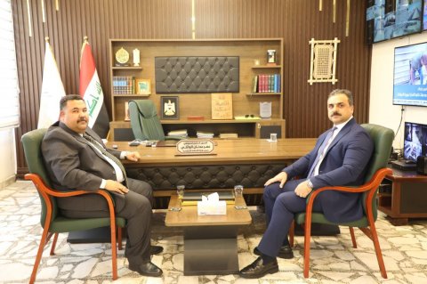 الوائلي ومحافظ واسط يبحثان تطوير منفذ زرباطية والاستعداد لاستقبال الزائرين