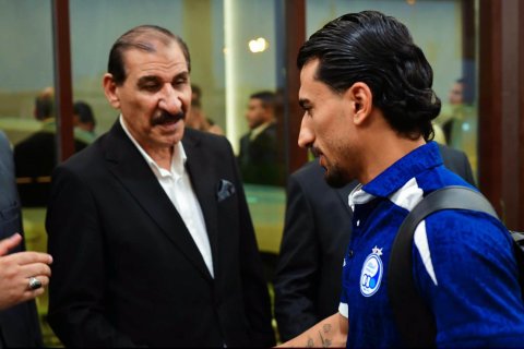 وفد نادي استقلال الإيراني يصل إلى مطار البصرة الدولي