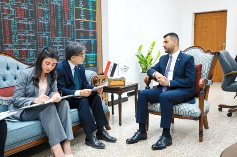 العراق واليابان يبحثان تعزيز التعاون وتوسيع استثمارات الشركات اليابانية في قطاع الكهرباء
