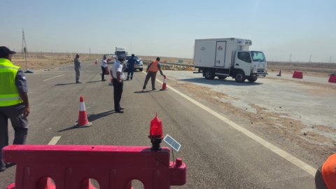 مرور البصرة تعلن قطع طريق المرور السريغ وتحويل السير   