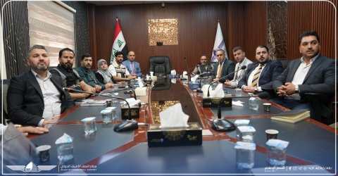 مطار النجف الأشرف الدولي يستعد لاستقبال طائرات الشحن الجوي التجاري