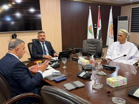 شركة الحفر العراقية تبحث فرص المشاركة مع شركة شليم العمانية